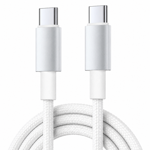 Câble USB-C 100W Nelumbo | Nylon Tressé, 1M, Charge Rapide Certifiée