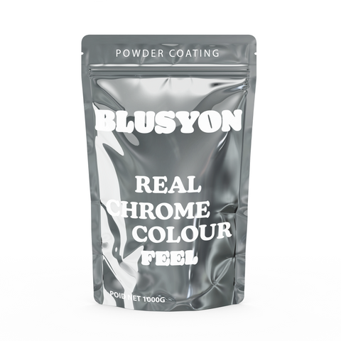 Peinture en poudre thermolaquage 1KG Chromé Mirroir