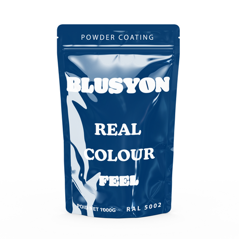 Peinture en poudre thermolaquage 1KG RAL 5002 Bleu Brillant