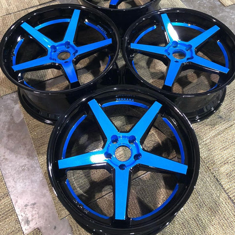 Peinture en poudre thermolaquage 1KG RAL 5017 Bleu Brillant