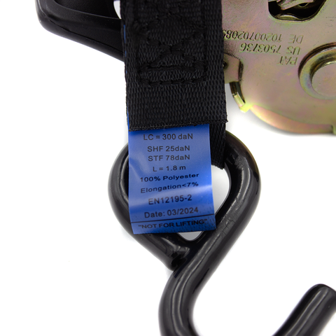 Sangles d'Arrimage Rétractables pour Auto et Moto - Jeu de 2 Compactes et Solides