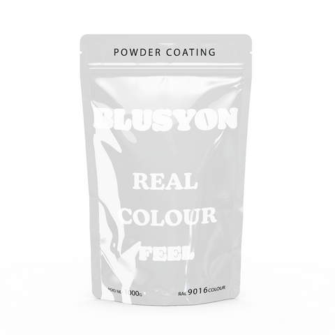 Peinture en poudre thermolaquage 1KG RAL 9016 Blanc Brillant