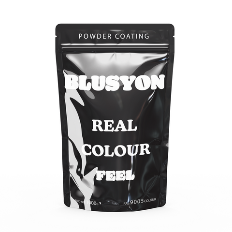 Peinture en poudre thermolaquage 1KG RAL 9005 Noir brillant