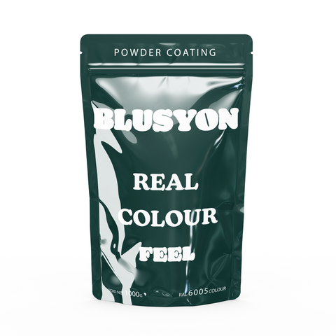 Peinture en poudre thermolaquage 1KG RAL 6005 Vert Foncé Brillant